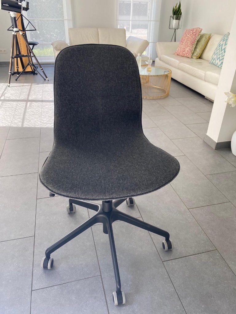 Ikea Langfjall bureaustoel, Ophalen, Zo goed als nieuw, Grijs, Bureaustoel