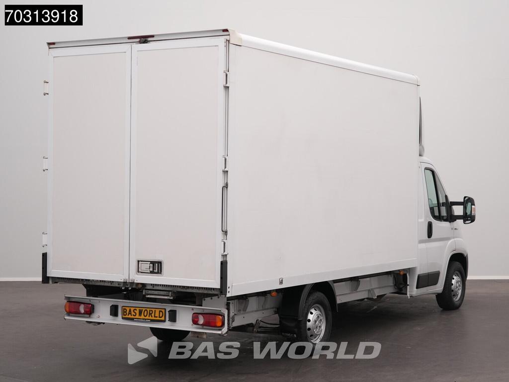 Fiat Ducato 150pk Bakwagen Achterdeuren Euro6 Navi Airco Cru, Auto's, Stof, Gebruikt, 2500 kg, Wit