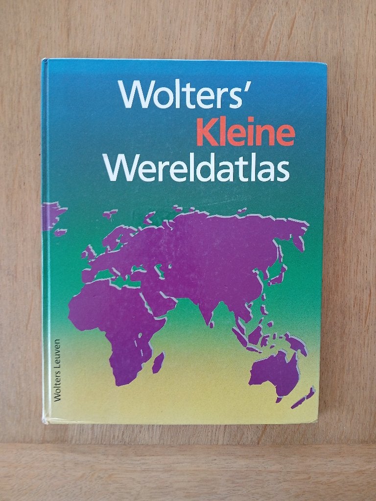 Wolters' Kleine Wereldatlas, Landkaart, Wereld, Wolters Noordhof, Ophalen