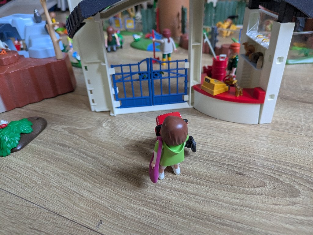 Playmobil dierentuin, Ophalen, Gebruikt, Complete set, Figuren