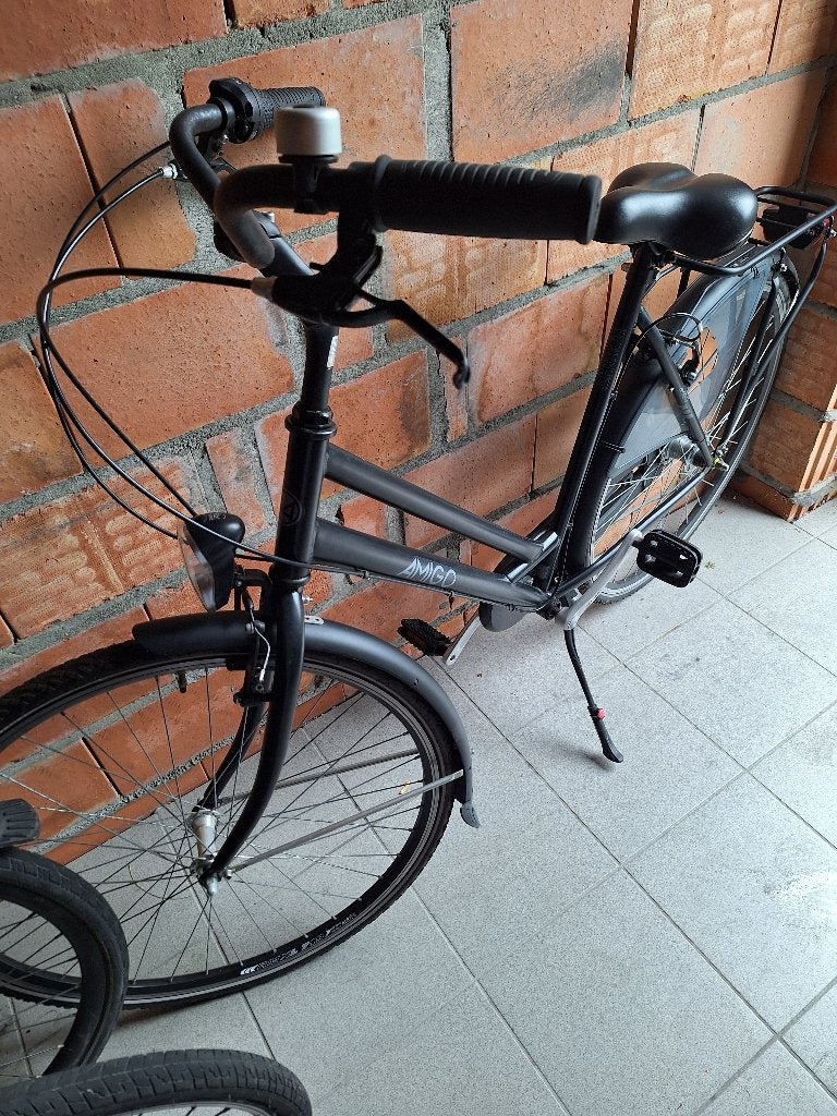 Fiets grijsblauw, Verzamelen, Ophalen, Zo goed als nieuw
