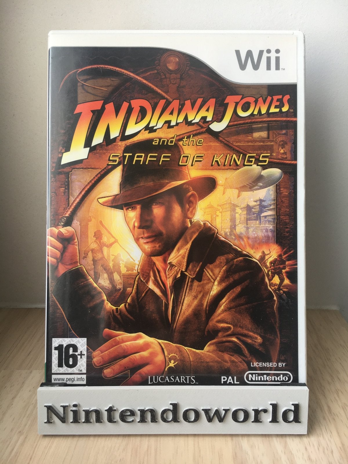 Indiana Jones & The Staff Of Kings (Wii), Games en Spelcomputers, Games | Nintendo Wii, Ophalen of Verzenden, Zo goed als nieuw