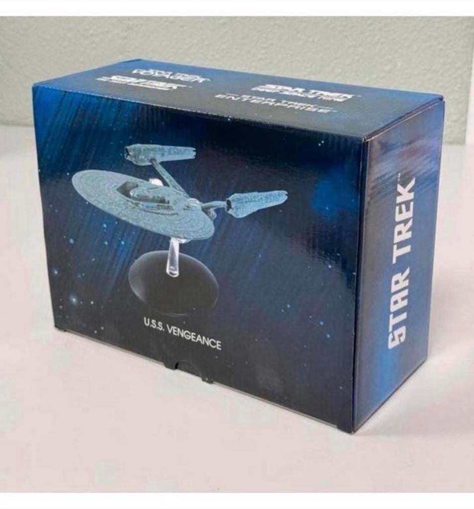 Eaglemoss model NIEUW Star Trek Into Darkness USS Vengeance, Verzamelen, Film en Tv, Nieuw, Beeldje, Replica of Model, Ophalen of Verzenden