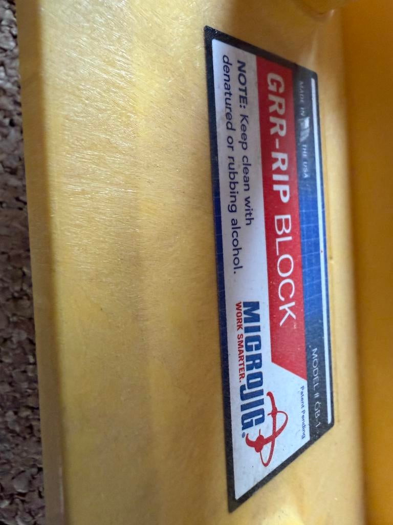 Poussoir de sécurité pour table de defonceuse, Enlèvement ou Envoi, Neuf