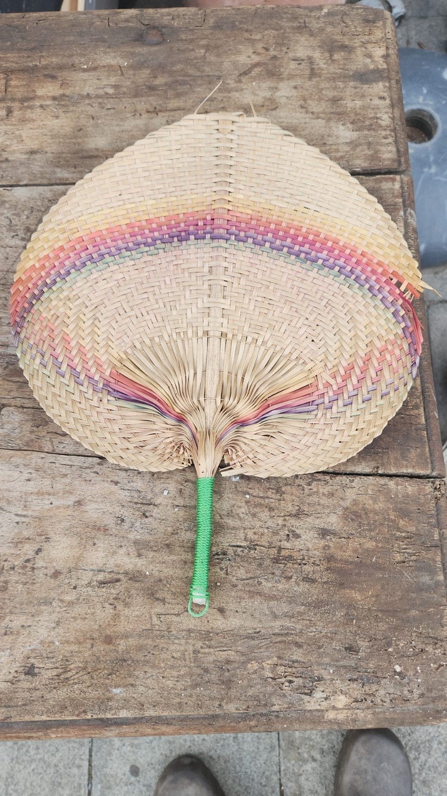 wind waaier, Ophalen