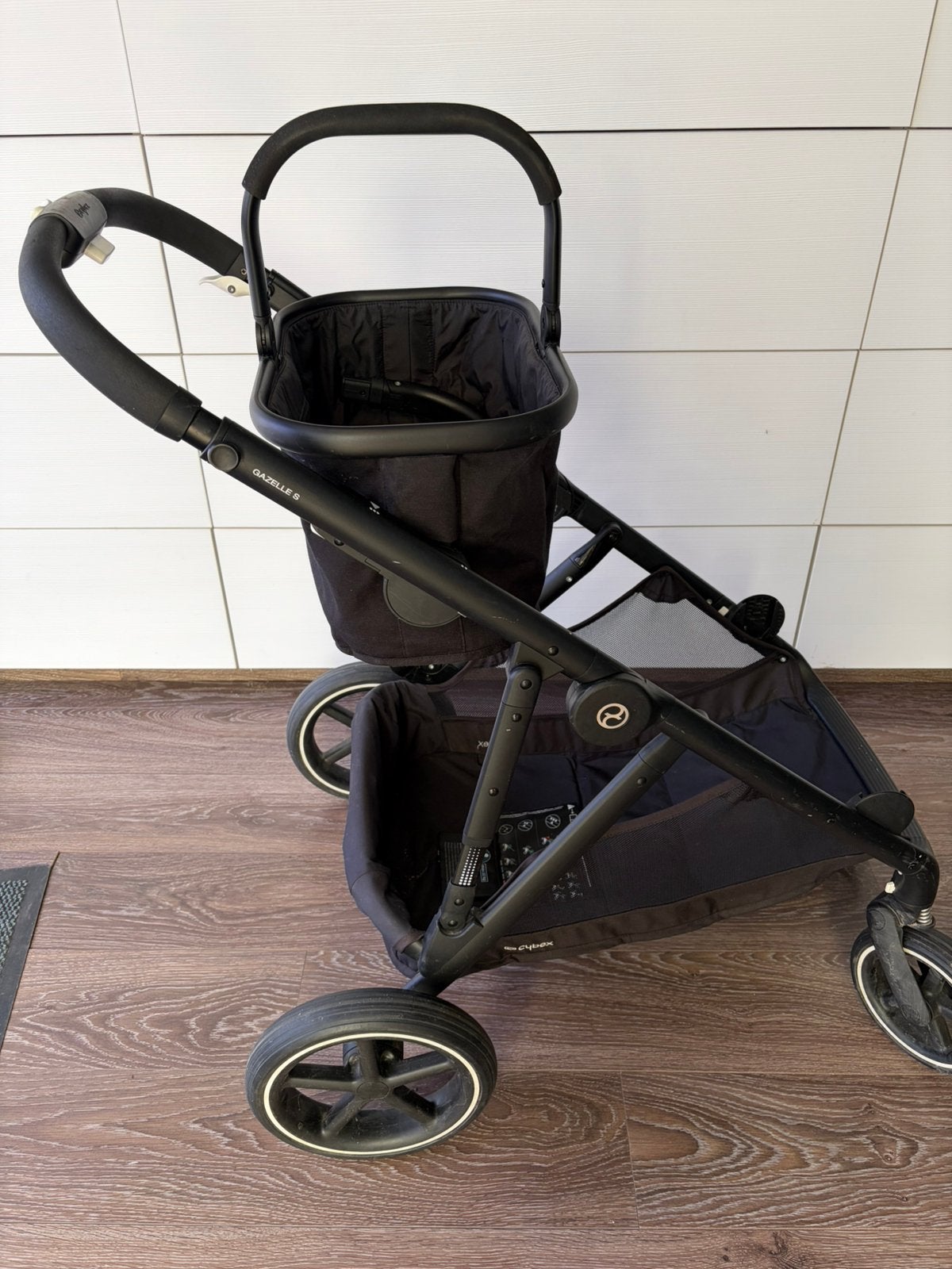 Cybex Gazelle onderstel en adapters, Kinderen en Baby's, Kinderwagens en Combinaties, Ophalen, Zo goed als nieuw, Kinderwagen