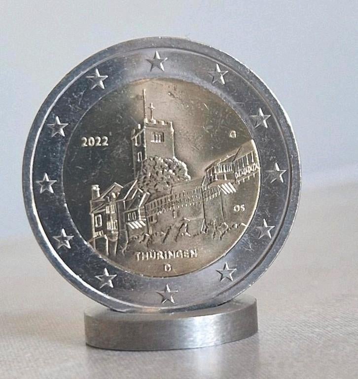 2022, Germany , G, 2 Euro Commemorative Coin, Enlèvement ou Envoi, 2 euros