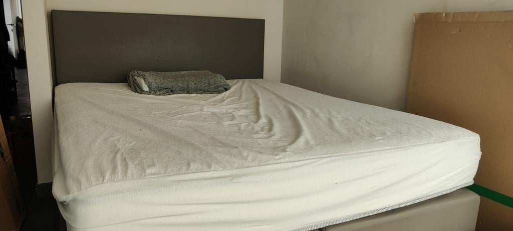 Matras + boxspring 180x200, Ophalen, Gebruikt, Tweepersoons, 180 cm