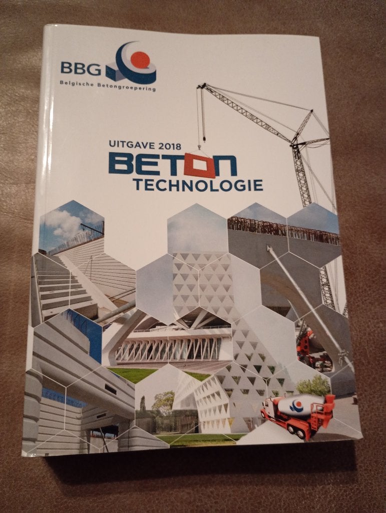 Betontechnologie uitgave 2018, Enlèvement ou Envoi, Comme neuf, Enseignement supérieur, Luc Taerwe