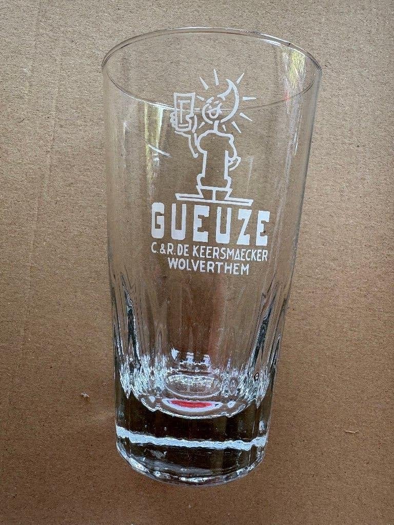 Gueuze C. & R. De Keersmaecker Wolverthem, Collections, Enlèvement ou Envoi, Comme neuf, Verre ou Verres, Autres marques