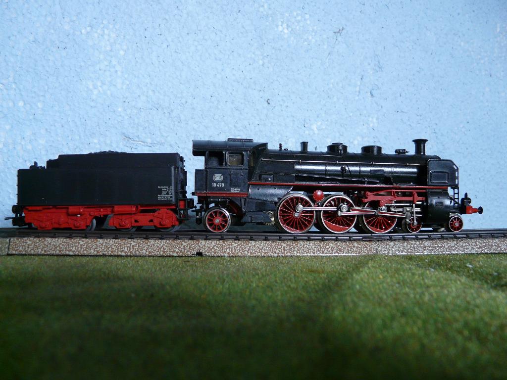 Märklin HO 3093 stoomloc met tender, o.v.p en info blaadjes, Ophalen, Wisselstroom, Gebruikt, Locomotief