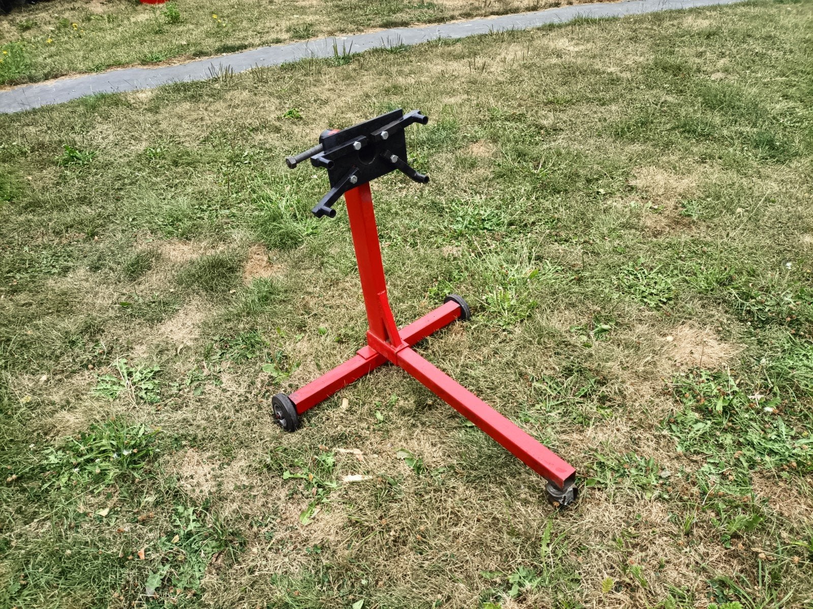 Motorbok / motorstandaard – draaibaar – €25, Ophalen