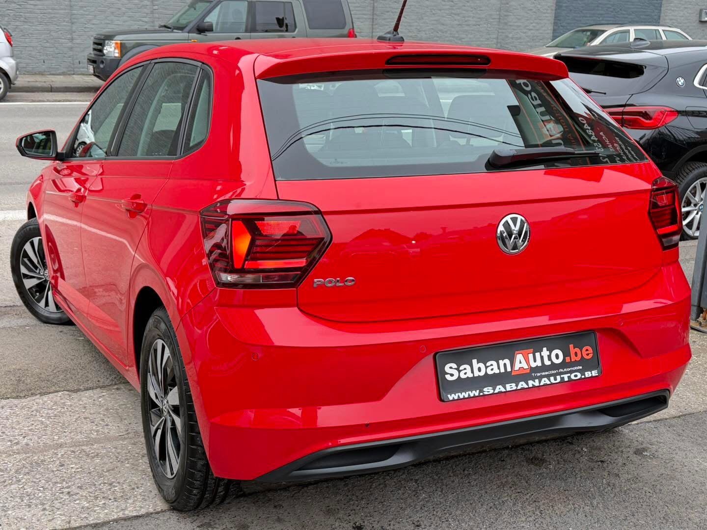 Volkswagen Polo United 1.0 Tsi essence EURO 6 D-temp 2019, Rouge, Achat, Euro 6, Entreprise