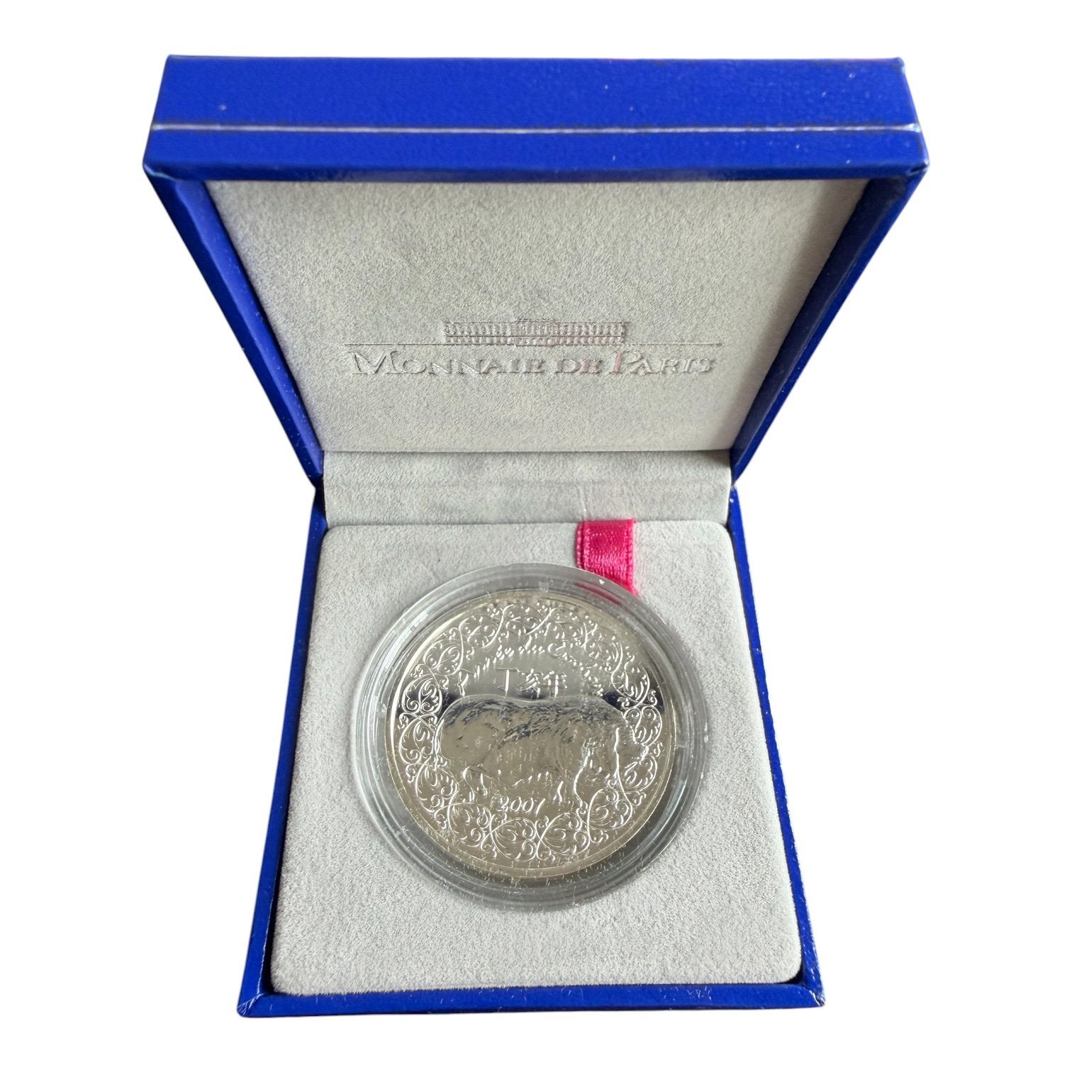 France 1/4 Euro 2007 Année du Cochon, Enlèvement, France