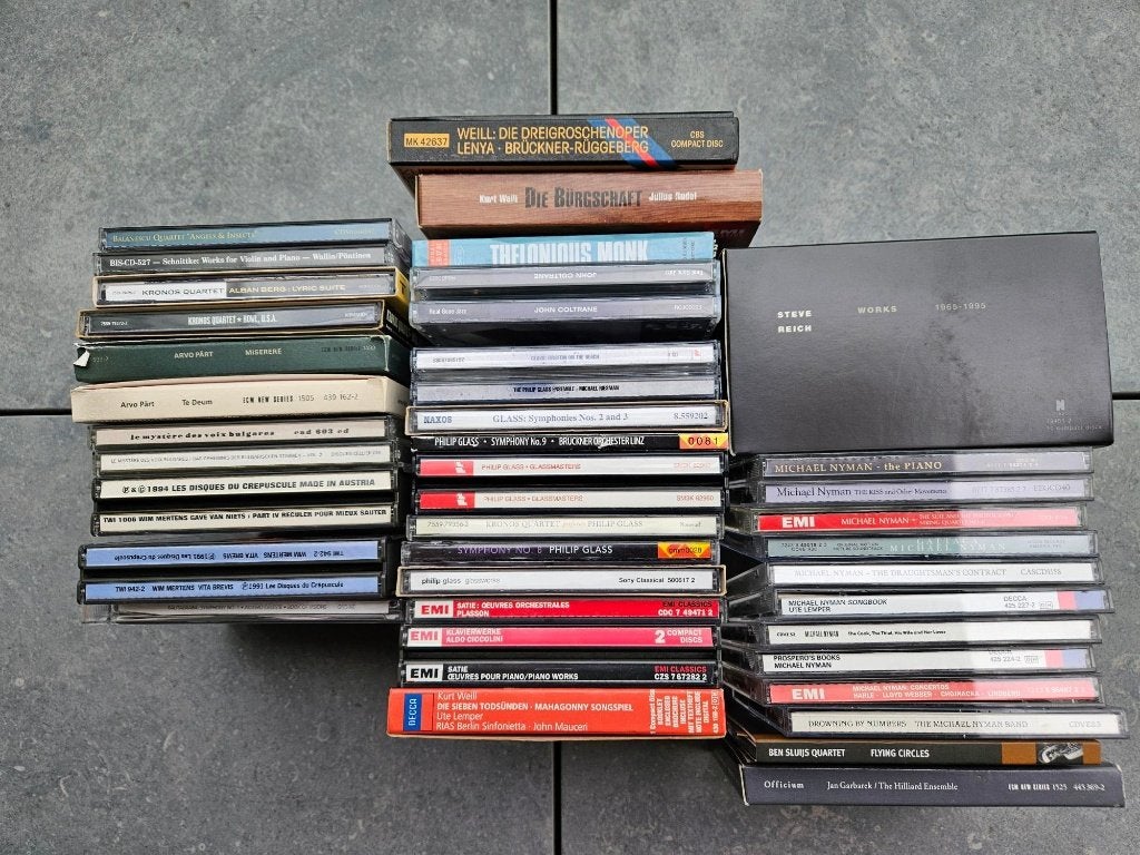 Mooie collectie hedendaags klassiek (Nyman, Glass, Satie ….), Enlèvement, Utilisé, Autres types