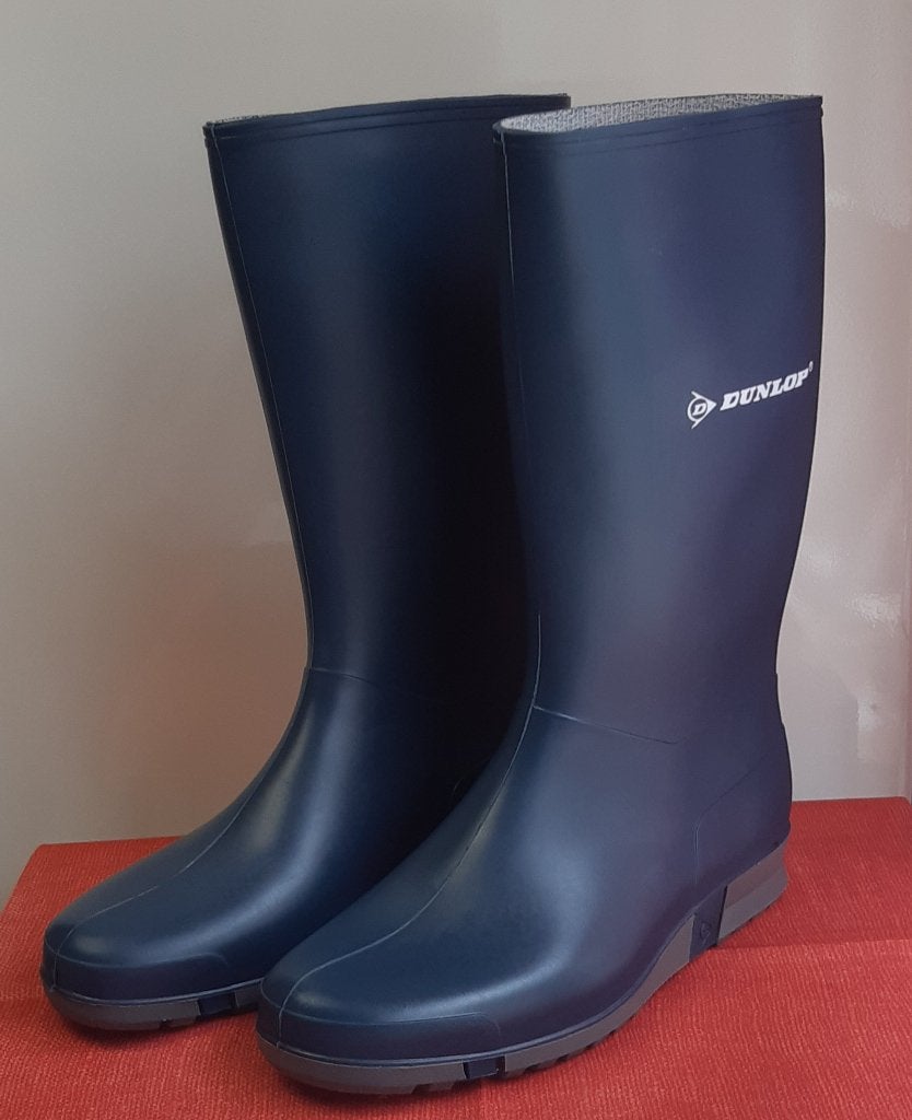 Regenlaarzen Dunlop blauw   maat 37, Ophalen, Kinderen, Dunlop, Laarzen