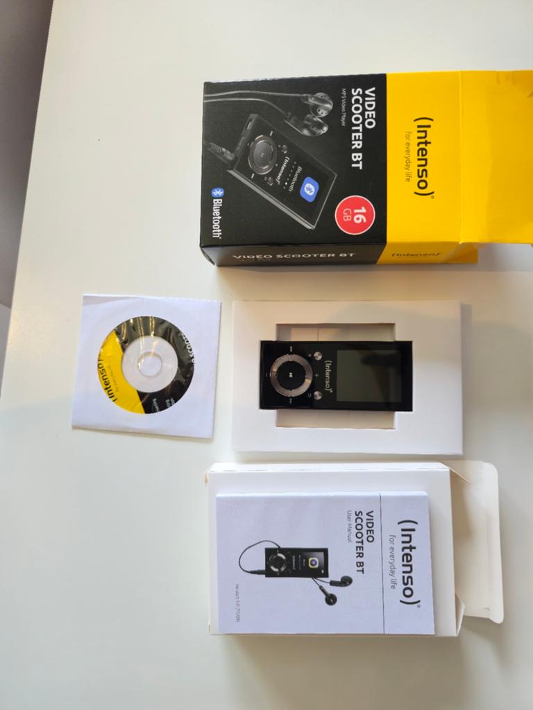Intenso Video Scooter BT, Audio, Tv en Foto, Mp3-spelers | Overige merken, Nieuw, 10 tot 20 GB, Overige merken, Ophalen