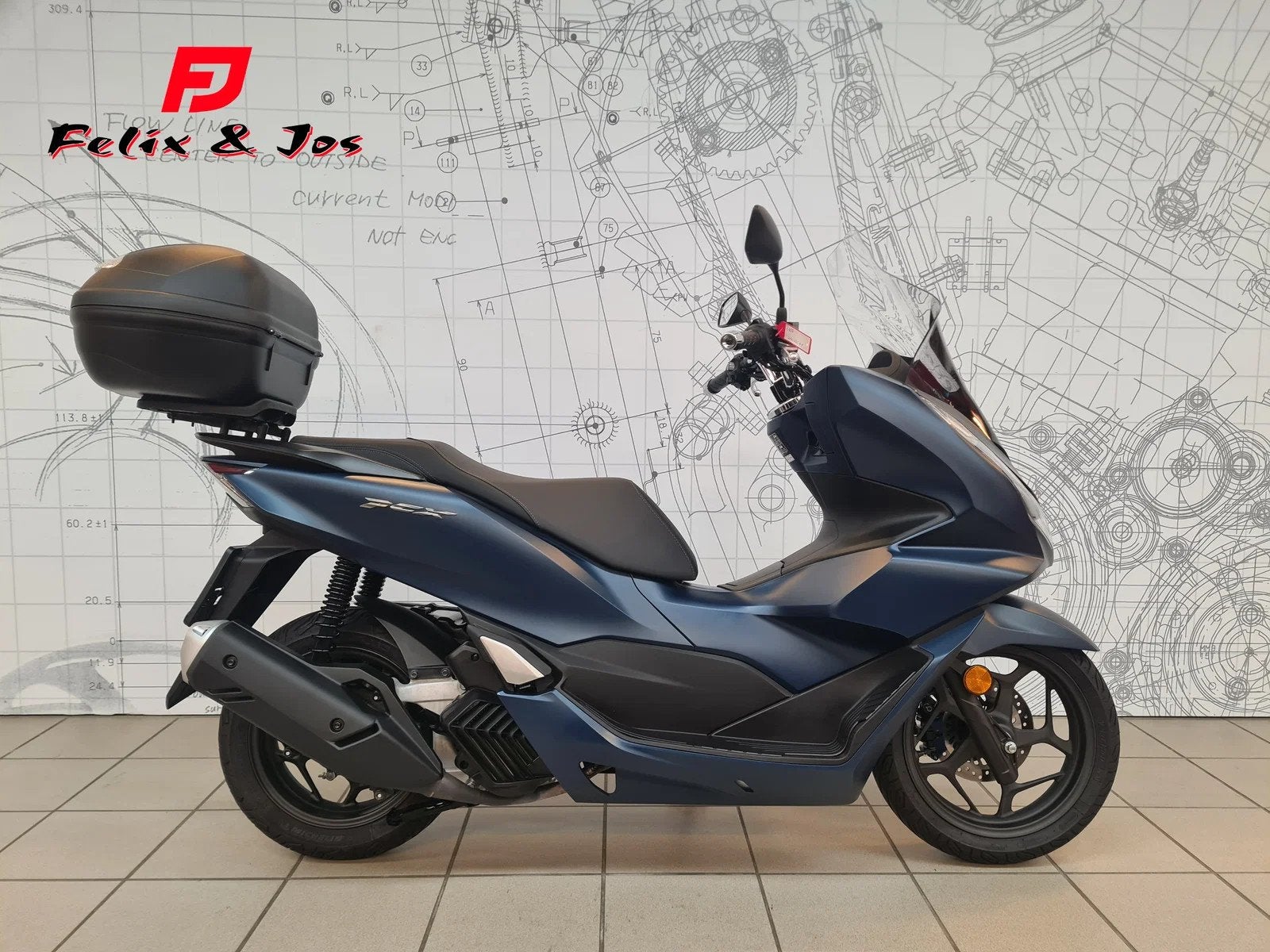 Honda PCX 125 (bj 2024), Scooter, 125 cc, 11 kW of minder, Automaat