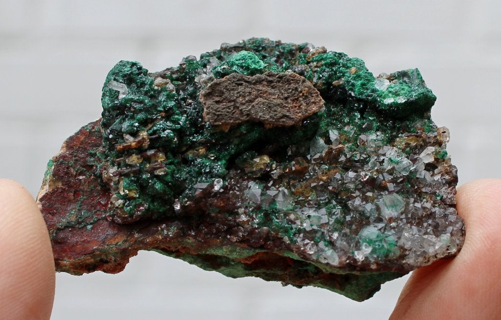 MALACHITE et QUARTZ de KOLWEZI au CONGO, Enlèvement ou Envoi, Minéral