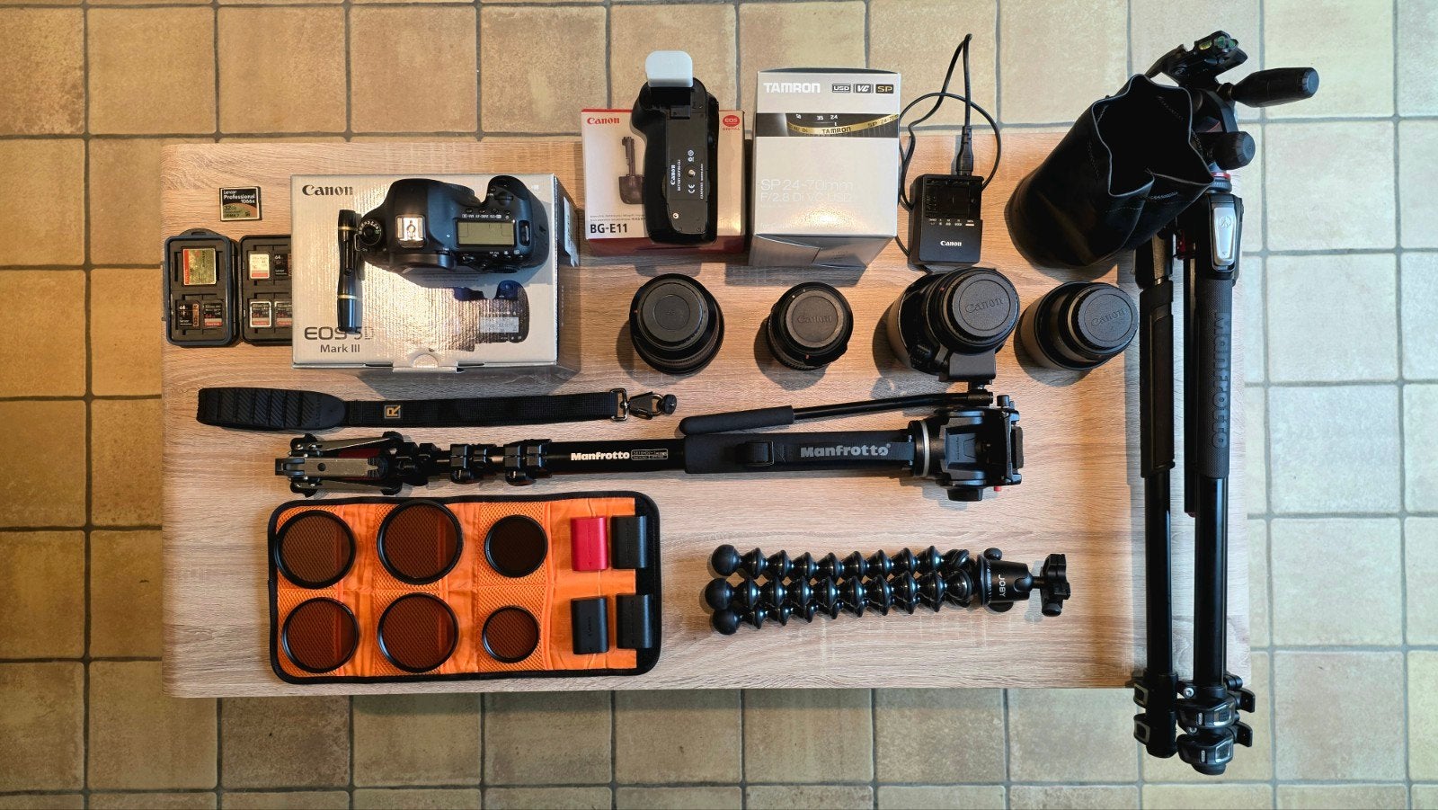Pack Photo Canon EOS 5D Mark III + 4 Objectifs Tamron, Ophalen, Gebruikt, Spiegelreflex, Canon