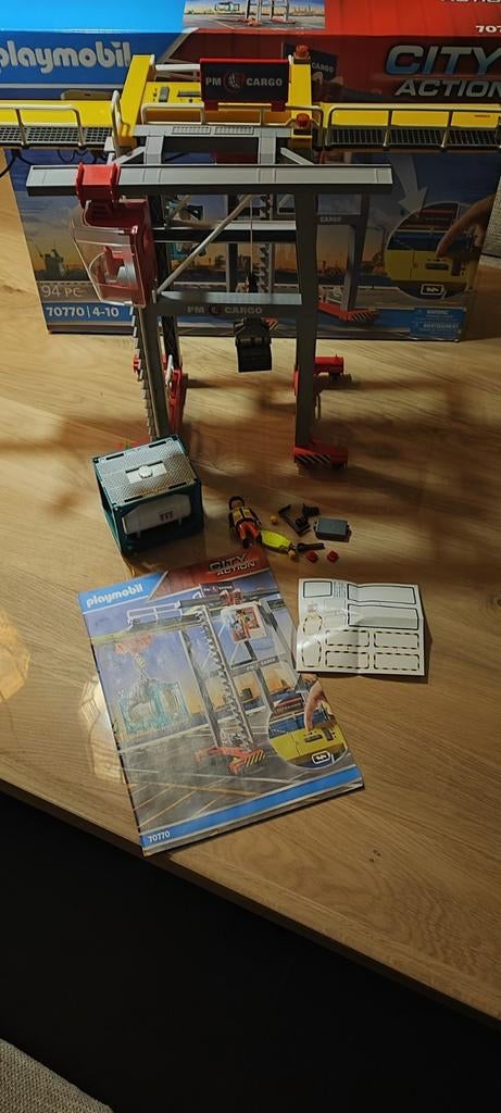 playmobil city action cargo 70770, Enfants & Bébés, Jouets | Playmobil, Enlèvement ou Envoi, Comme neuf, Ensemble complet