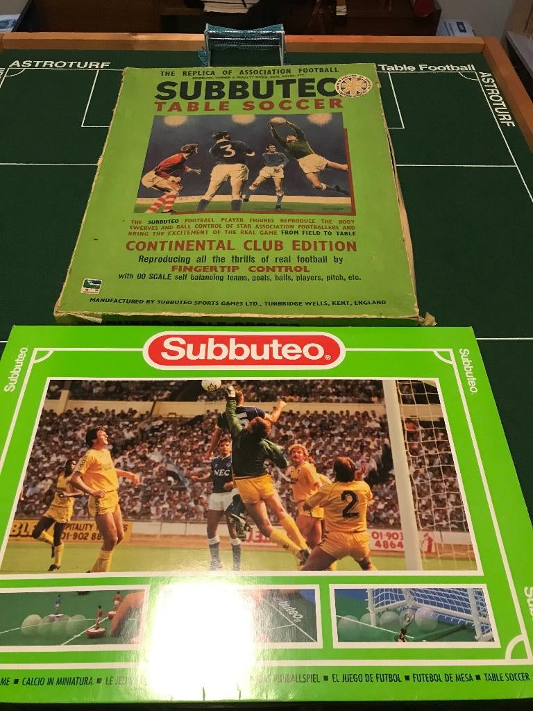 Jeu de football Subbuteo, Enlèvement, Utilisé