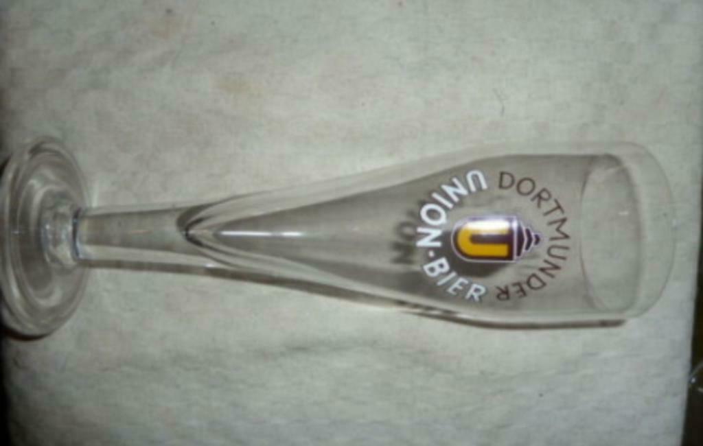 #E bier glas DORTMUNDER UNION - BIER 0,25L, Ophalen of Verzenden, Nieuw, Bierglas