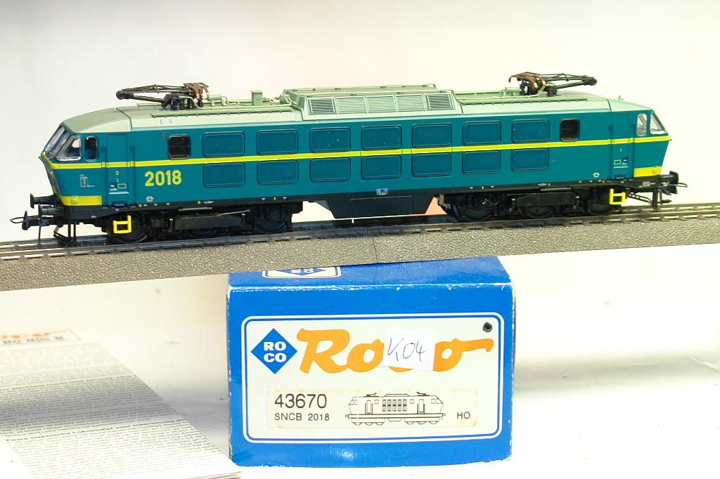ROCO 43670 SNCB NMBS MOTRICE 2018 RONET CC/DC, Hobby en Vrije tijd, Ophalen of Verzenden, Zo goed als nieuw, Roco, Gelijkstroom