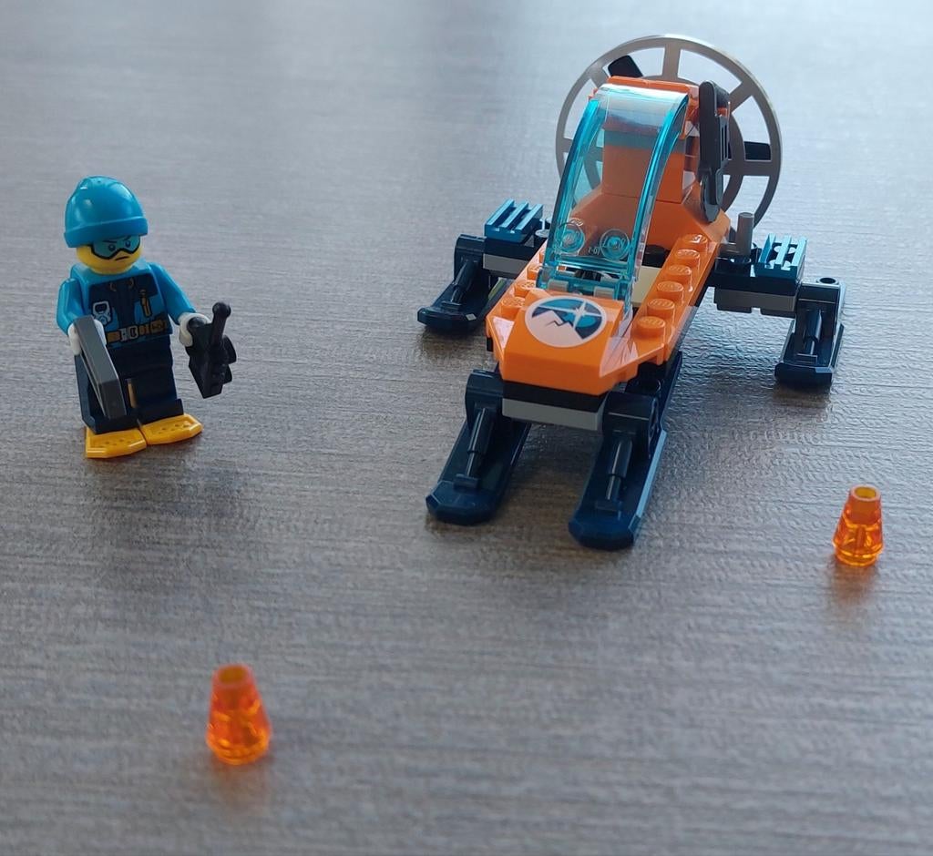 Lego City 60190 Arctic poolijsglijder, Ophalen, Zo goed als nieuw, Lego