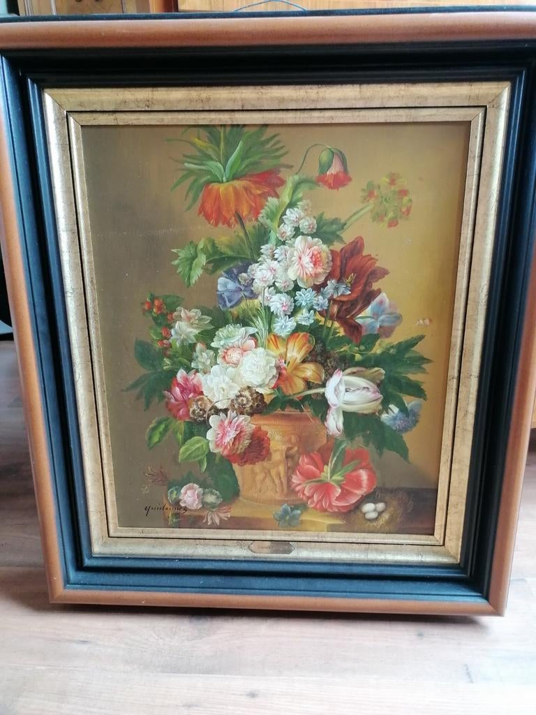 Schilderij Quidousse, Ophalen