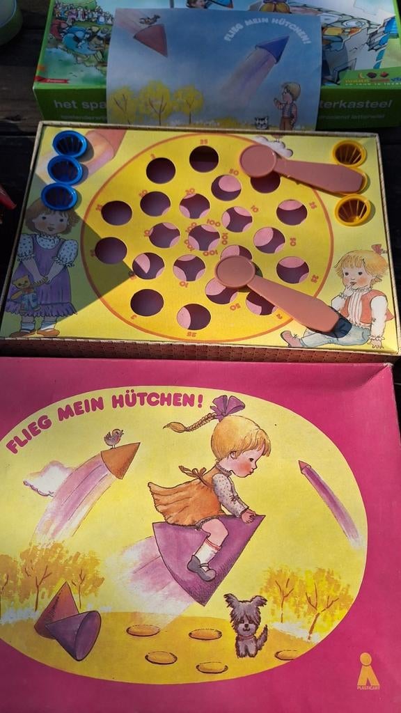Vintage bordspel jaren 1970, Ophalen