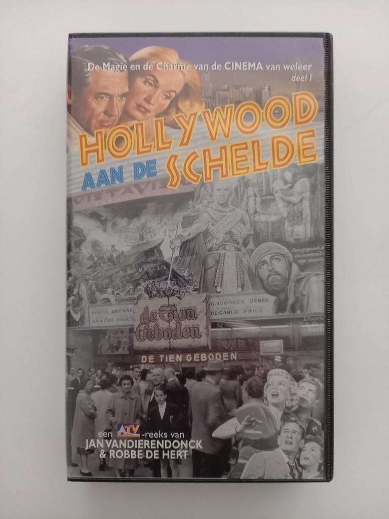 VHS Hollywood aan de Schelde deel 1 originele reeks ATV, Cd's en Dvd's, VHS | Documentaire, Tv en Muziek, Ophalen of Verzenden