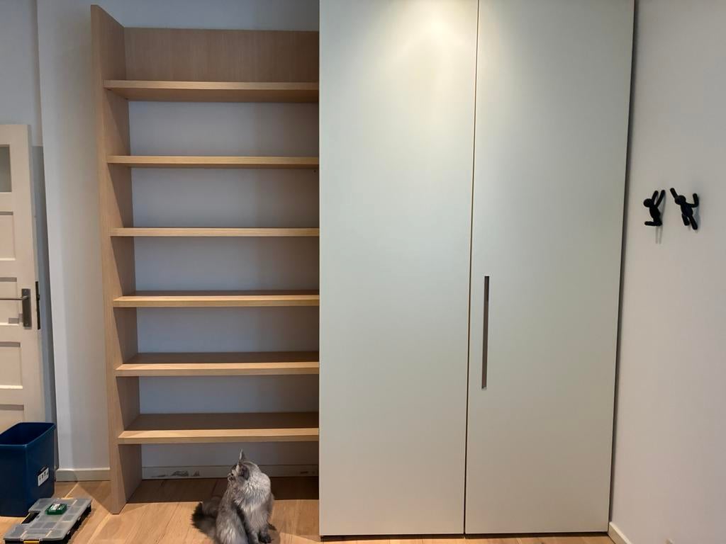 Kamer kast met aanpalende boekenkast, Ophalen, Zo goed als nieuw