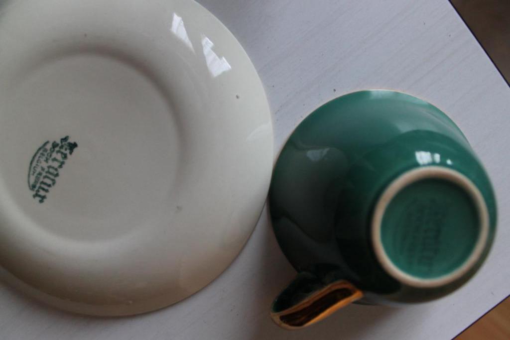 Ensemble de 6 tasses et sous-tasses Boch, Antiquités & Art, Enlèvement