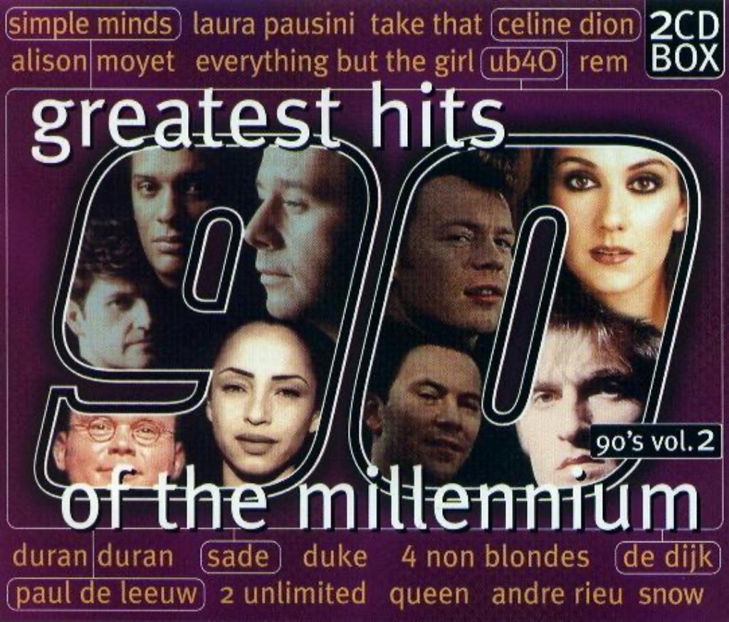 Greatest Hits of the Millennium 90's Vol.2 (2 CD), Ophalen of Verzenden, Zo goed als nieuw