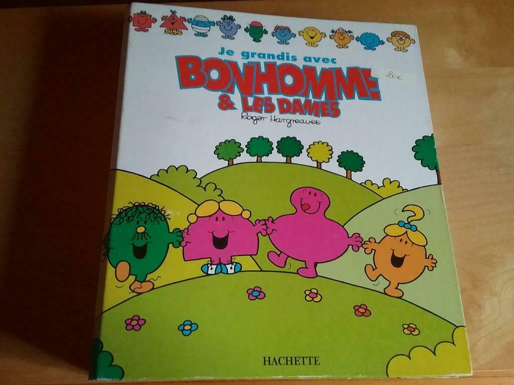 Classeur je grandis av bonhomme et les dames+Jeu (incomplet), Enlèvement ou Envoi, Utilisé, Découverte