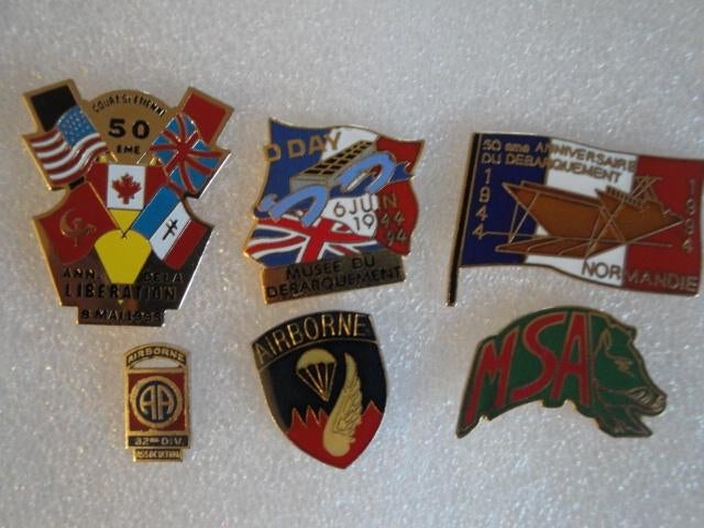 D-Day Airborne MSA-jubileumspeld, Ophalen of Verzenden, Zo goed als nieuw