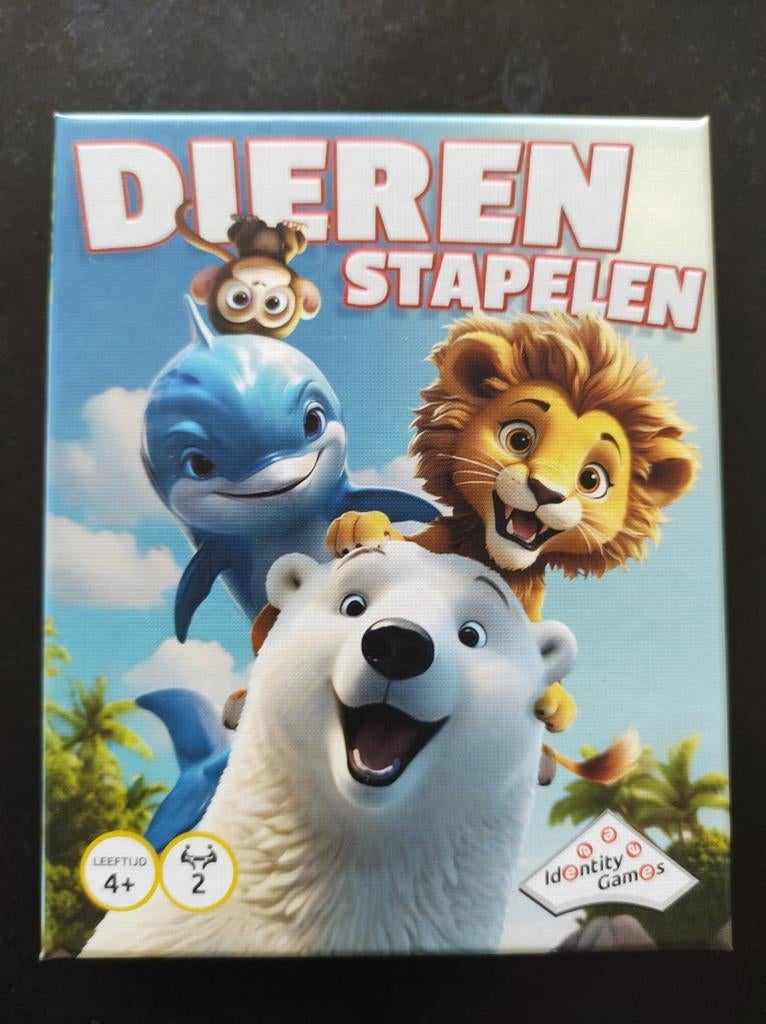 Spel dieren stapelen, identity games, nieuw, Hobby en Vrije tijd, Een of twee spelers, Ophalen of Verzenden, Nieuw, Identity Games