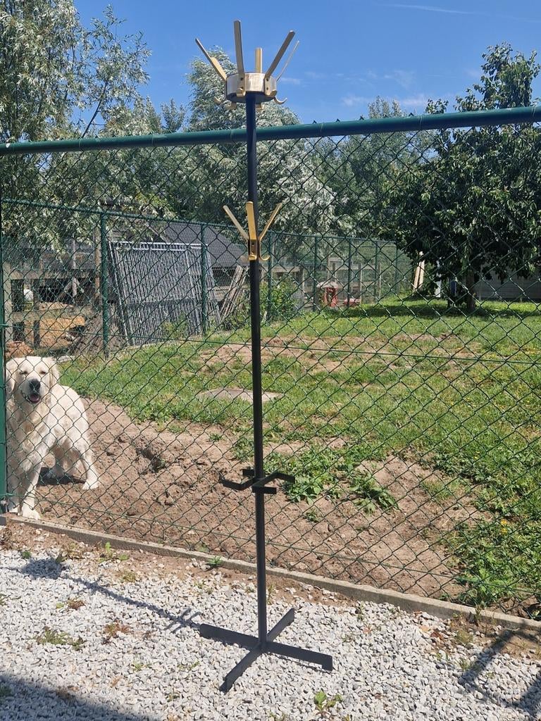 Gipsen roterende kapstok met 9 haken , parapluhaken  houde, Huis en Inrichting, Ophalen, Gebruikt, Staande kapstok, 150 tot 200 cm