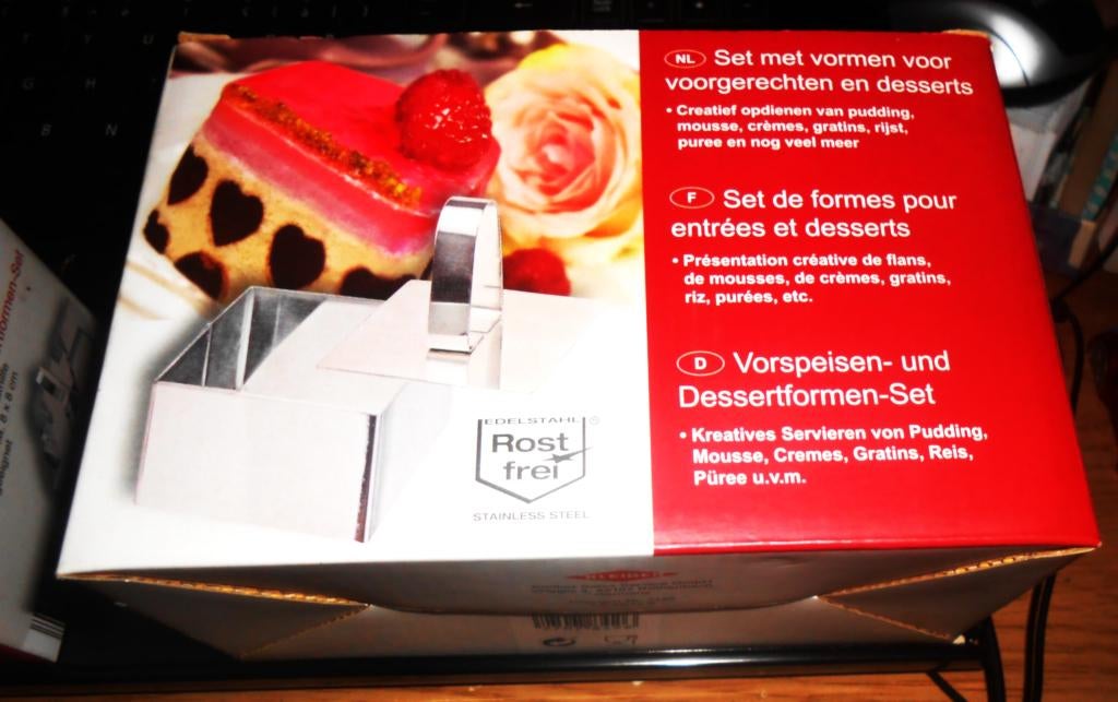 Sets de formes pour entrées et desserts, Maison & Meubles, Enlèvement ou Envoi, Neuf