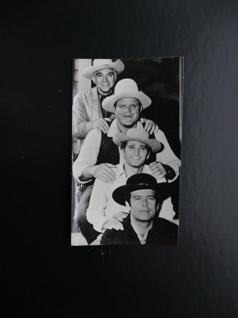 Foto Bonanza, Enlèvement ou Envoi, Utilisé, TV, Photo ou Carte