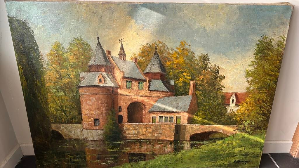 Schilderij heymans, Antiek en Kunst, Ophalen