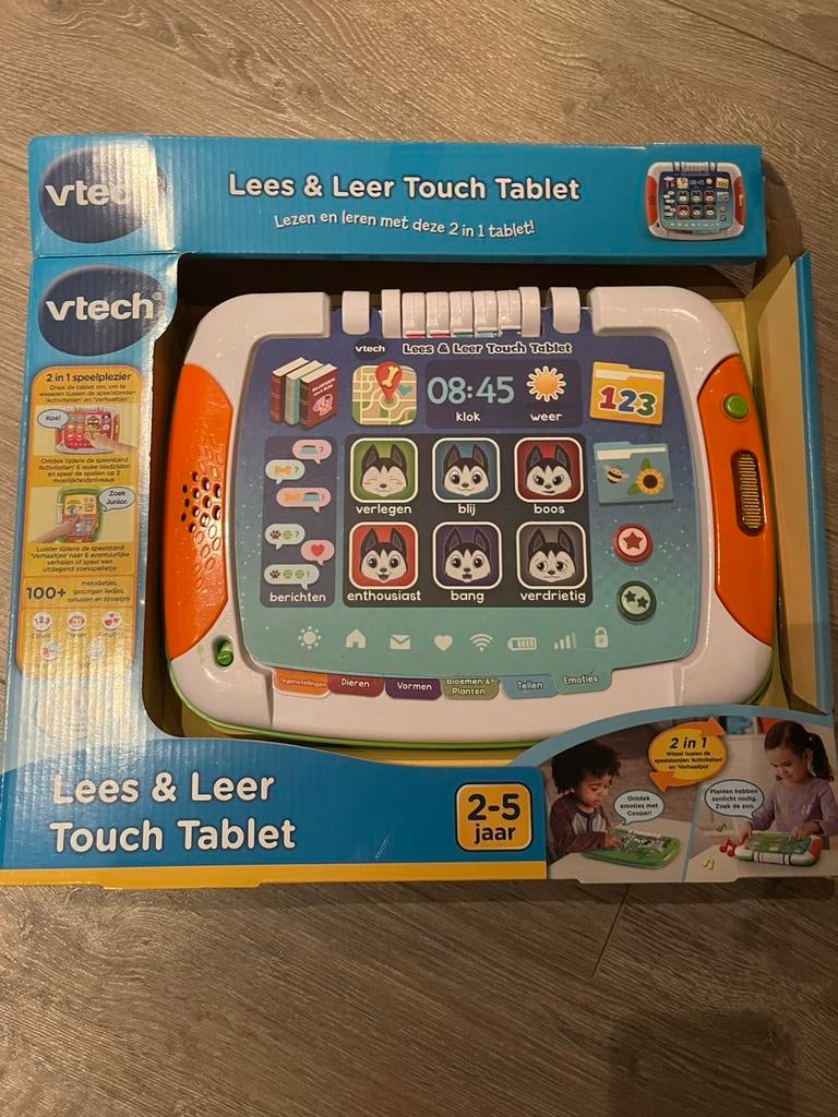 Vtech lees en leer touch tablet, Kinderen en Baby's, Speelgoed | Vtech, Ophalen of Verzenden, Zo goed als nieuw