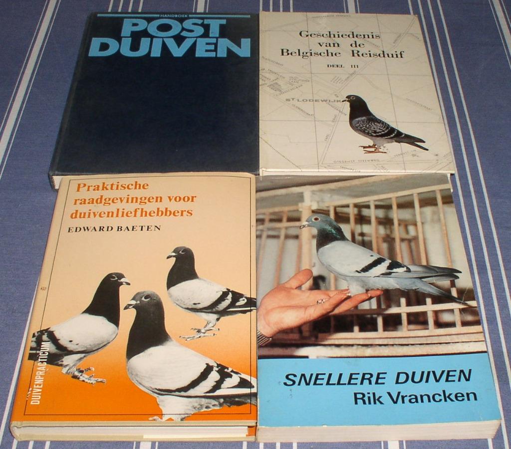 Boeken over prijs- en postduiven. (Per stuk 8 euro), Boeken, Ophalen of Verzenden, Gelezen, Overige diersoorten