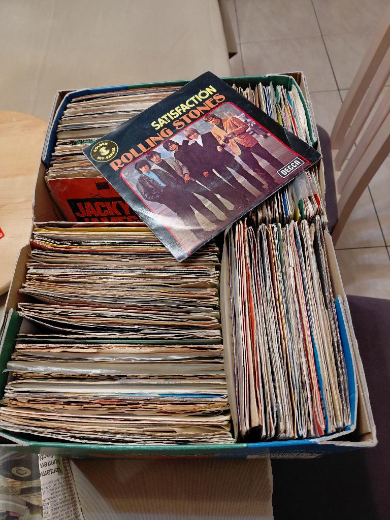vinyl singels, Cd's en Dvd's, Vinyl Singles, Ophalen, Gebruikt, Wereldmuziek, 7 inch