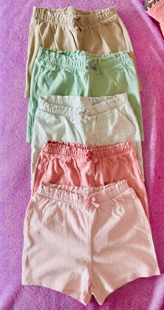 Pakket shorts H&M maat 98, Kinderen en Baby's, Kinderkleding | Maat 98, Ophalen of Verzenden, Zo goed als nieuw, H&M, Meisje