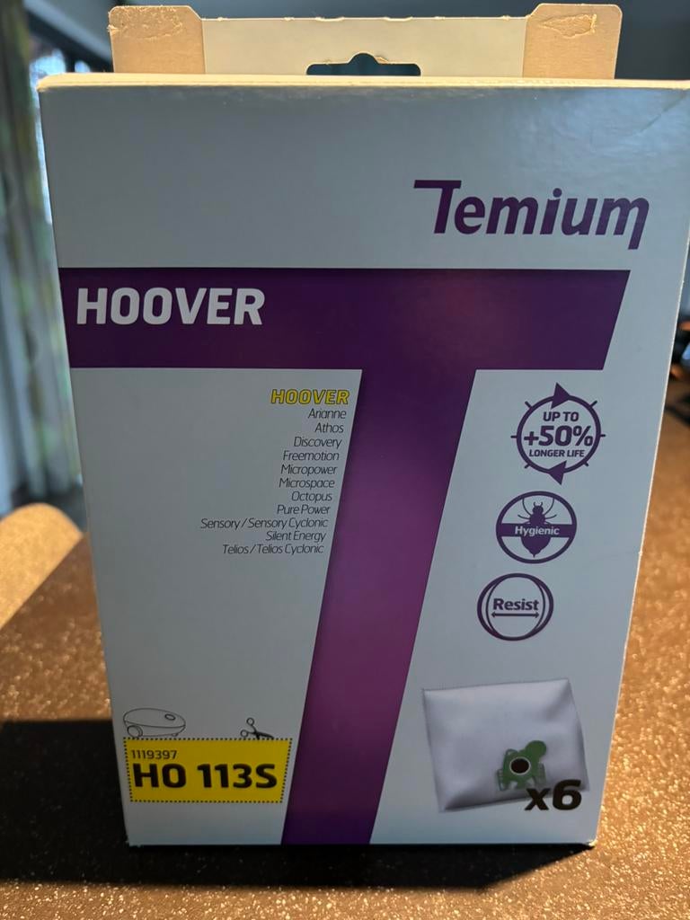 Stofzuigerzakken Hoover HO 113S, Elektronische apparatuur, Ophalen of Verzenden, Nieuw, Stofzak, Stofzuiger