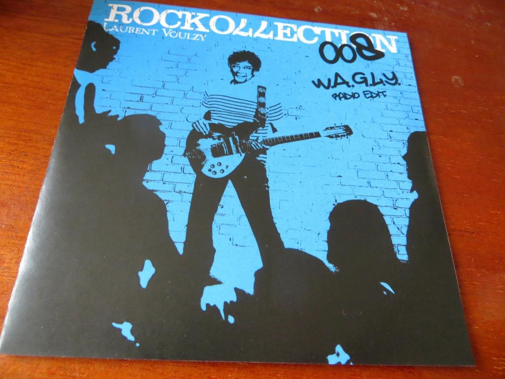 LAURENT VOULZY - ROCKCOLLECTION 008 W.A.G.LY RADIO CD PROMO, 1 single, Envoi, Neuf, dans son emballage, Rock et Metal