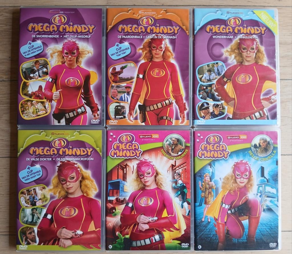 Lot Mega Mindy + Mega Toby, Cd's en Dvd's, Ophalen of Verzenden, Zo goed als nieuw