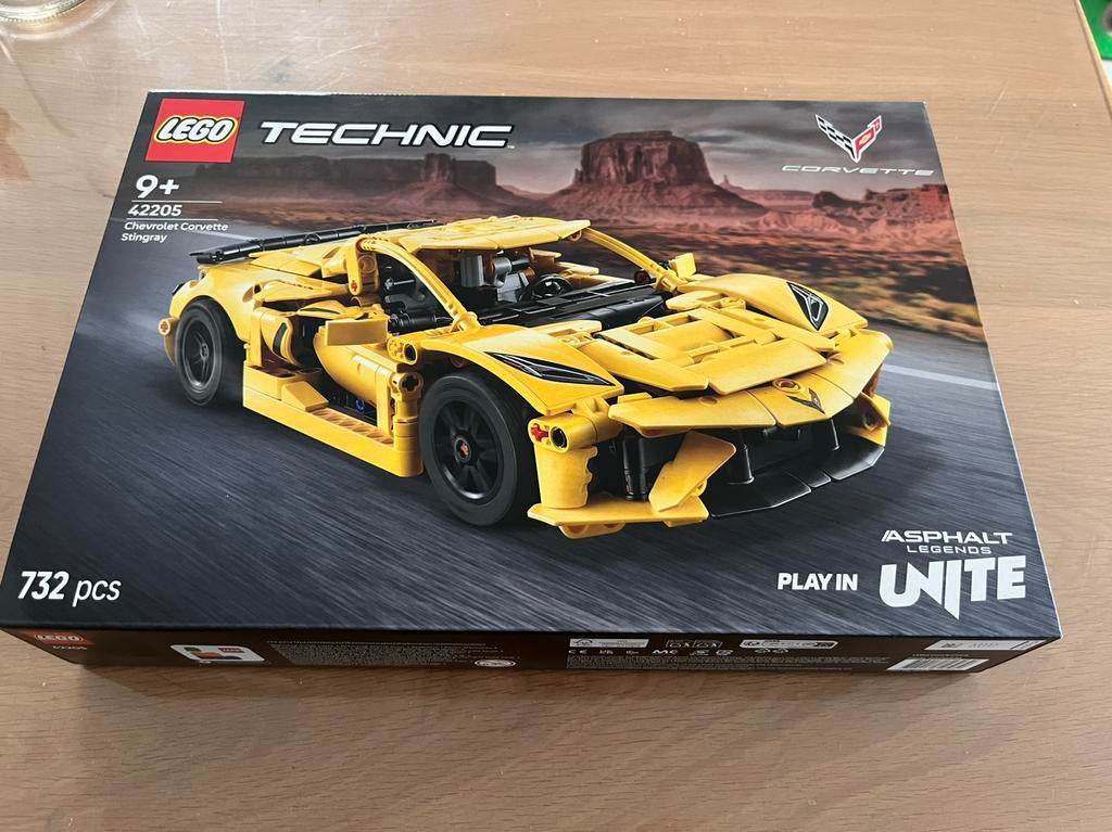 Lego Corvette 42205, Kinderen en Baby's, Speelgoed | Duplo en Lego, Ophalen, Nieuw, Complete set, Lego